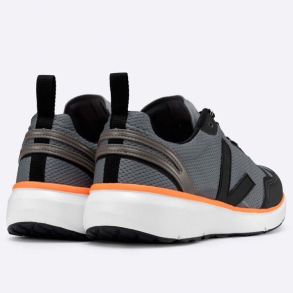 VEJA Condor 2 Alveomesh - Concrete/Black/Neon Orange - MSRP $195.00 - US10 BNIB - Picture 3 of 4